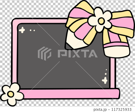 Coquette Girly blackboard school supplies 117325933