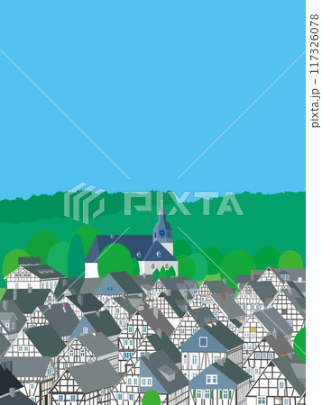 フロイデンベルク　freudenberg　ドイツ　germany　夏風景 117326078