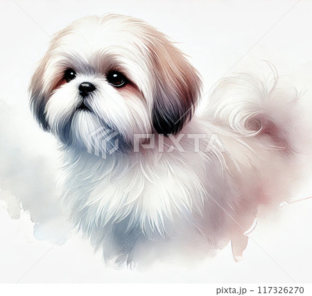 シーズー犬 シーズー犬 117326270