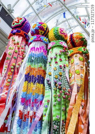 七夕祭り　仙台七夕　七夕 117327159