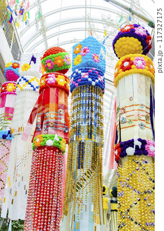 七夕祭り 仙台七夕 七夕 七夕祭り 仙台七夕 七夕 117327175