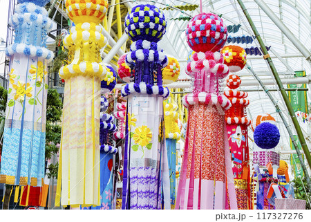 七夕祭り 仙台七夕 七夕 七夕祭り 仙台七夕 七夕 117327276