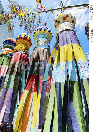 七夕祭り　仙台七夕　七夕 117327325