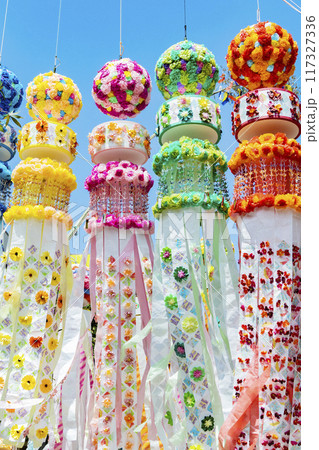 七夕祭り　仙台七夕　七夕 117327336