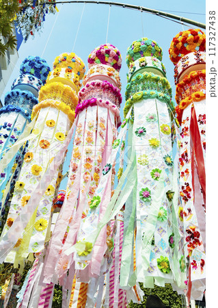 七夕祭り　仙台七夕　七夕 117327438