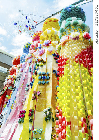 七夕祭り　仙台七夕　七夕 117327451