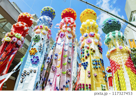 七夕祭り 仙台七夕 七夕 七夕祭り 仙台七夕 七夕 117327453