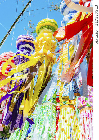 七夕祭り　仙台七夕　七夕 117327513
