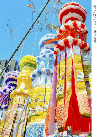 七夕祭り　仙台七夕　七夕 117327516