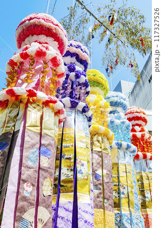 七夕祭り　仙台七夕　七夕 117327526