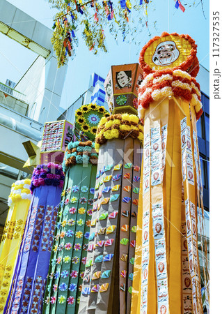 七夕祭り 仙台七夕 七夕 七夕祭り 仙台七夕 七夕 117327535