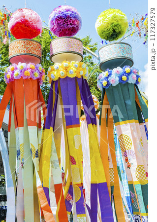 七夕祭り 仙台七夕 七夕 七夕祭り 仙台七夕 七夕 117327579