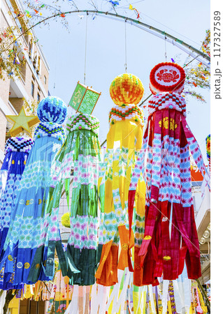 七夕祭り　仙台七夕　七夕 117327589