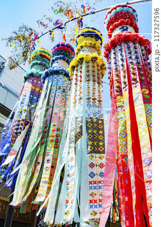 七夕祭り 仙台七夕 七夕 七夕祭り 仙台七夕 七夕 117327596