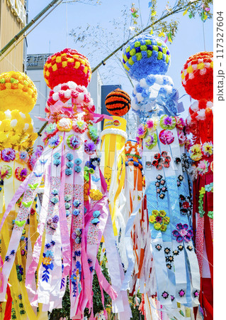 七夕祭り 仙台七夕 七夕 七夕祭り 仙台七夕 七夕 117327604