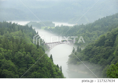 第一只見川橋梁(福島県・三島町) 第一只見川橋梁(福島県・三島町) 117327634