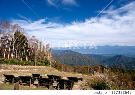 長野県下伊那郡阿智村_ヘブンスそのはら展望台6_2023年10月 長野県下伊那郡阿智村_ヘブンスそのはら展望台6_2023年10月 117328645