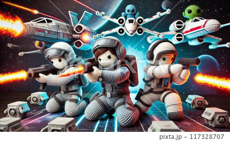 宇宙の戦士たち:銀河を守る編みぐるみ部隊 宇宙の戦士たち:銀河を守る編みぐるみ部隊 117328707