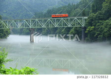 第二只見川橋梁　福島県只見線 117328812