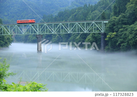 第二只見川橋梁　福島県只見線 117328823