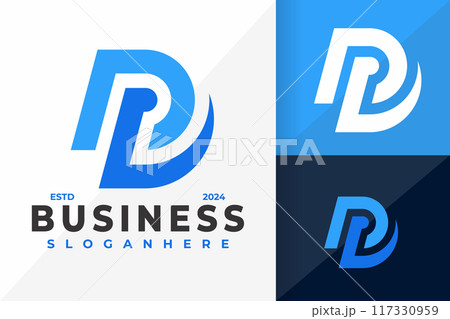 Letter DD Monogram Logo design vector symbol icon illustration 117330959