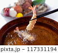 美味しそうな天ぷら　和食 117331194