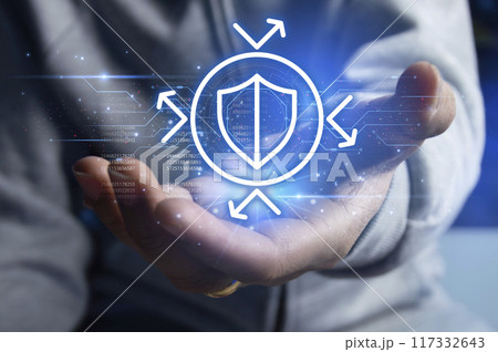 cybersecurity concept, user privacy security and encryption, secure internet access Future technology and cybernetics, screen padlock. cybersecurity concept, user privacy security and encryption, secure internet access Future technology and cybernetics, screen padlock. 117332643