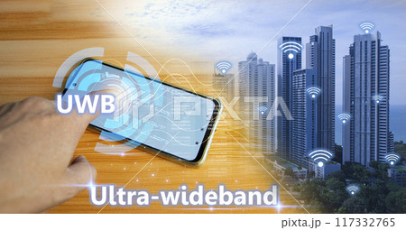 Ultra-wideband UWB is a short-range radio communication technology on bandwidths of 500MHz or greater and at very high frequencies. Overall, it works similarly to Bluetooth and Wi-Fi Ultra-wideband UWB is a short-range radio communication technology on bandwidths of 500MHz or greater and at very high frequencies. Overall, it works similarly to Bluetooth and Wi-Fi 117332765