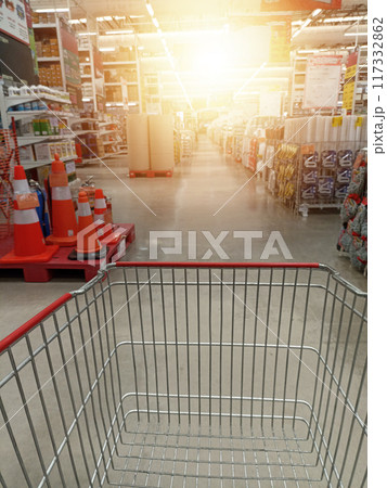 The concept of shopping in the department store, mechanic related products. The concept of shopping in the department store, mechanic related products. 117332862