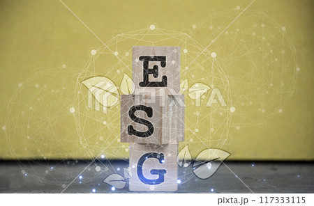 Ideas for reducing CO2 emissions, turning to clean energy for a green world and green industry. Carbon Footprint,ECO,ESG,CRS Ideas for reducing CO2 emissions, turning to clean energy for a green world and green industry. Carbon Footprint,ECO,ESG,CRS 117333115
