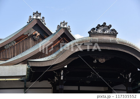 仙洞御所 大宮御所の屋根 京都市上京区 仙洞御所 大宮御所の屋根 京都市上京区 117335552