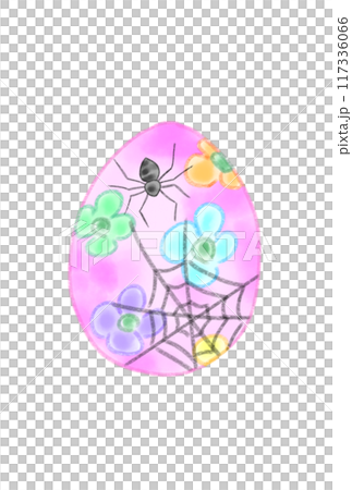 Halloween patterned eggs 117336066