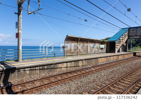 青海川駅 新潟県 青海川駅 新潟県 117336242