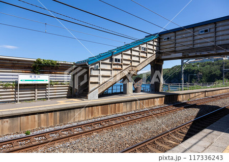 青海川駅　新潟県 117336243