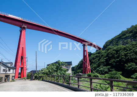 米山大橋 新潟県柏崎市青海川 米山大橋 新潟県柏崎市青海川 117336369
