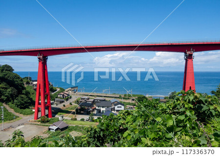 米山大橋 新潟県柏崎市青海川 米山大橋 新潟県柏崎市青海川 117336370