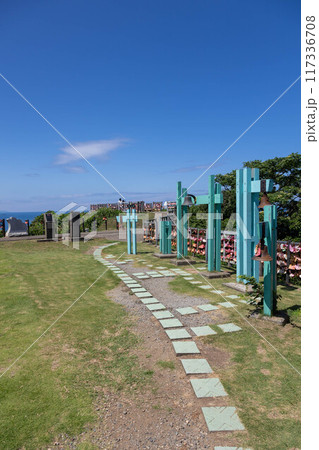 恋人岬 新潟県柏崎市 鴎が鼻展望台 恋人岬 新潟県柏崎市 鴎が鼻展望台 117336708