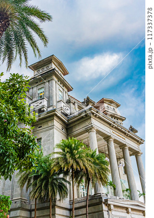 シンガポール　町並み 117337378