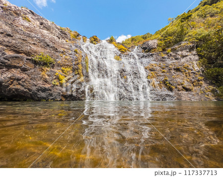 Les Sept Cascades or the seven waterfalls hike on Mauritius island 117337713