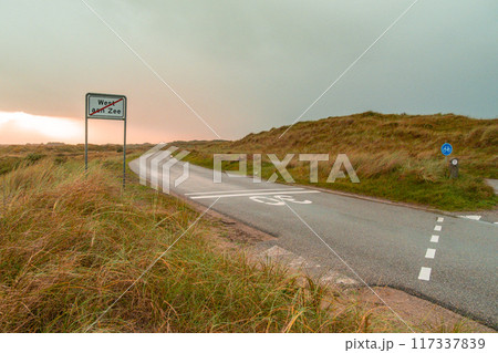 Terschelling island in the Wadden Sea - Holland or the Netherlands Terschelling island in the Wadden Sea - Holland or the Netherlands 117337839
