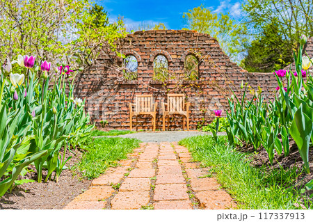 春の上野ファームの風景 117337913