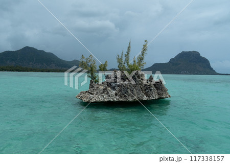 Boat excursion in Mauritius going to Ile aux Benitiers Boat excursion in Mauritius going to Ile aux Benitiers 117338157