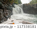 GRSE waterfall in Mauritius during a boat excursion 117338181