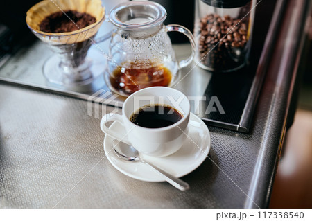 ホットコーヒー 117338540