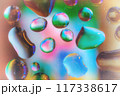 カラフルな水滴 117338617