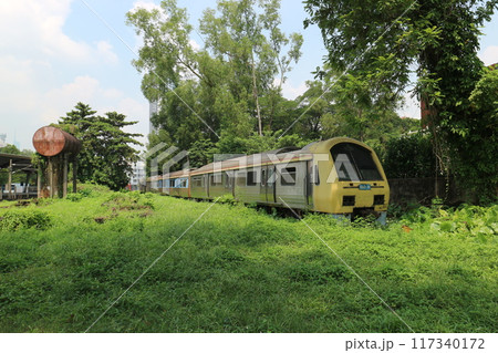 マレーシアの古い電車 マレーシアの古い電車 117340172