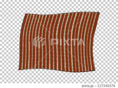 用蠟筆繪製的簡單布圖-條紋圖案 117340379