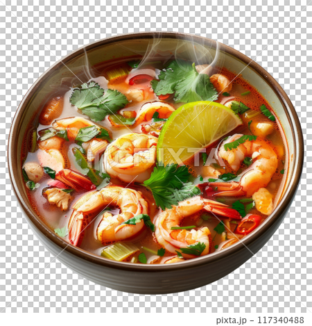 Tom Yum Goong Popular Thai Dish Worldwide PNG Transparency 117340488