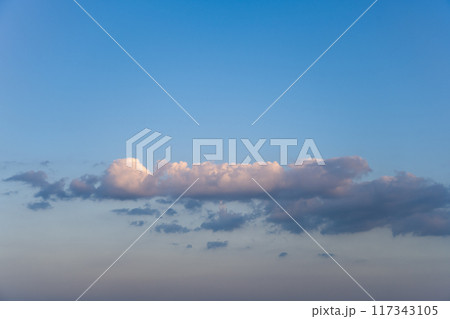 blue sky with clouds 117343105