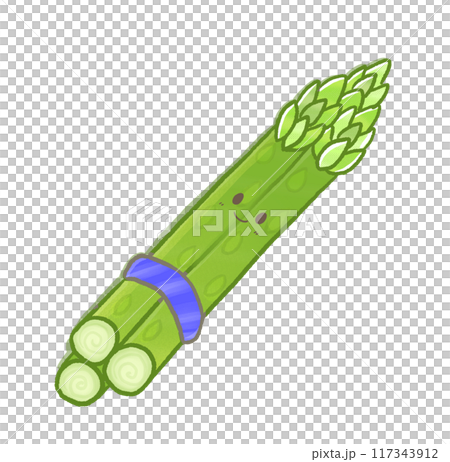 R:もっとメルヘンな野菜 アスパラガス② R:もっとメルヘンな野菜 アスパラガス② 117343912